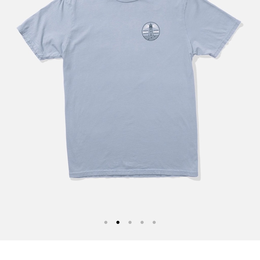 Salty Crew Lookout Vintage Short Sleeve Tee in Blue Fog